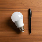 Ampoule LED 12W, 110mm de longueur, 60mm de largeur