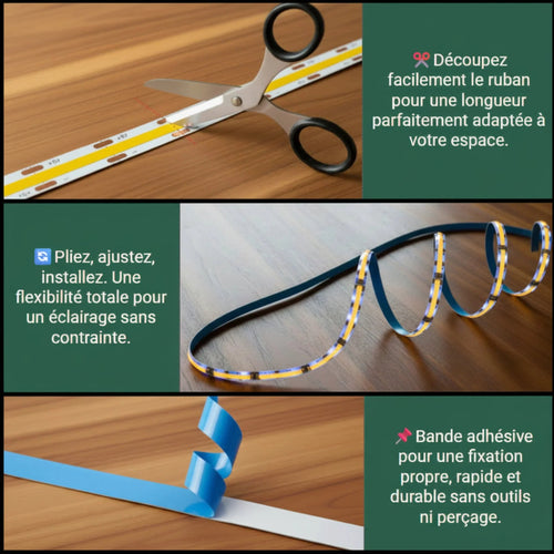 Instructions en Français pour le ruban LED