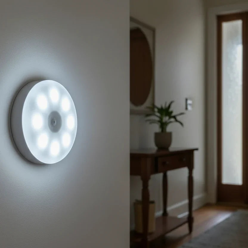 Veilleuse murale à couleur blanc froid