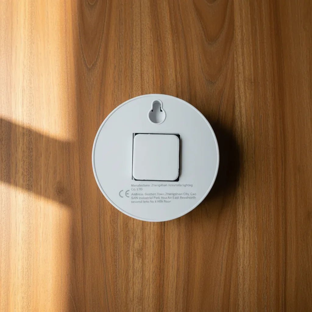 Verso de la veilleuse LED avec accroche murale